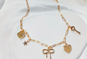 Lovely charm necklace