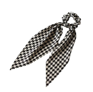 B&W Hair Tie scarf