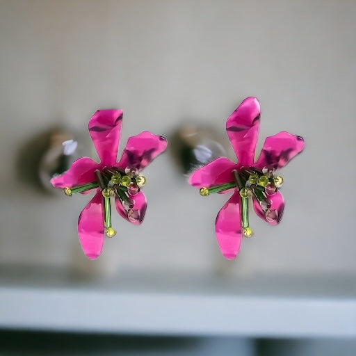 Petal earrings