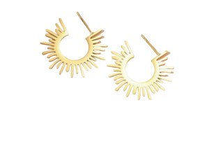 Solea hoop earrings