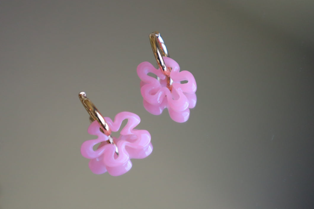 Flowery earrings