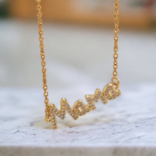 MAMA letter necklaces